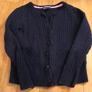 Navy blue gap cardigan size small